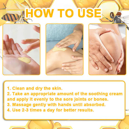 ZVLZVL™ Bee Venom Instant Pain Relief Arthritis Therapy Cream💪👨‍⚕️👨‍⚕️(Specially for older adults)