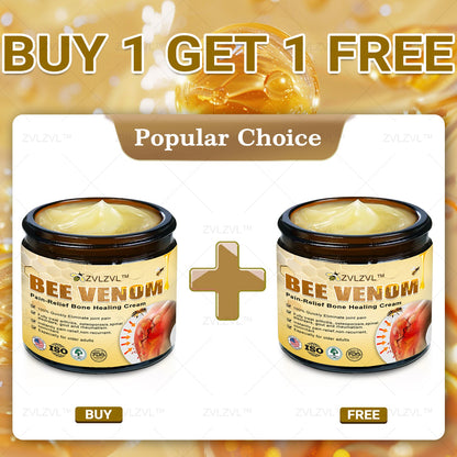 ZVLZVL™ Bee Venom Instant Pain Relief Arthritis Therapy Cream💪👨‍⚕️👨‍⚕️(Specially for older adults)