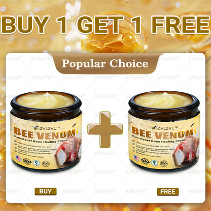 ZVLZVL™ Bee Venom Instant Pain Relief Arthritis Therapy Cream 💪👨‍⚕️👨‍⚕️(Specially for older adults)