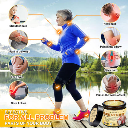 ZVLZVL™ Bee Venom Instant Pain Relief Arthritis Therapy Cream👨‍⚕️(Specially for older adults)